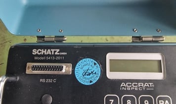 SCHATZ 5413-2011-RS 232 C Measuring Equipment & Testing Device (mobile) SCHATZ 5413-2011-RS 232 C Measuring Equipment & Testing Device (mobile)