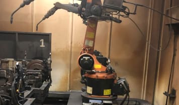 Robotized welding cell (Line 20) Robotized welding cell (Line 20)