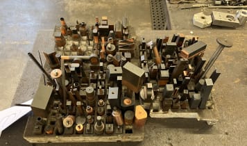 Lot Copper electrodes Lot Copper electrodes