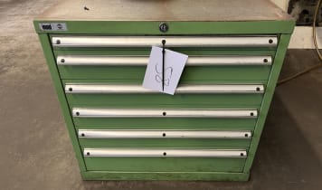 HUNI Workshop drawer cabinet with contents