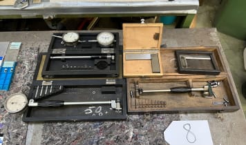 Item Measuring equipment Item Measuring equipment