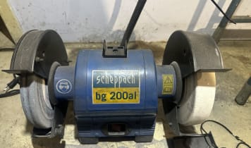 SCHEPPACH BG 200AL double bench grinder SCHEPPACH BG 200AL double bench grinder