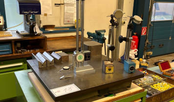 Measuring plate with accessories Measuring plate with accessories