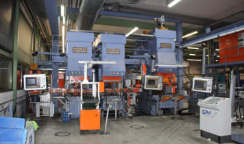 HYDRAP HPSB 160 / HPSZB 100 Transfer Press Line HYDRAP HPSB 160 / HPSZB 100 Transfer Press Line