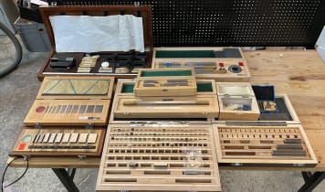 Lot of gauge blocks Lot of gauge blocks
