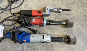 Lot grinding machines