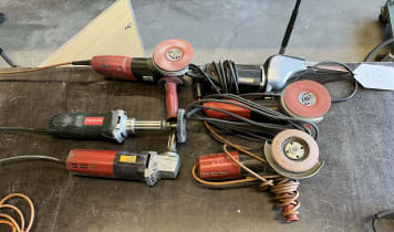 Lot grinding machines