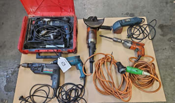 Used power tools at low prices Online auction