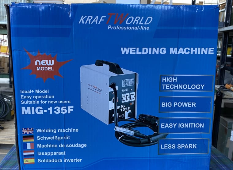 KRAFTWORLD MIG 135F Welding machine