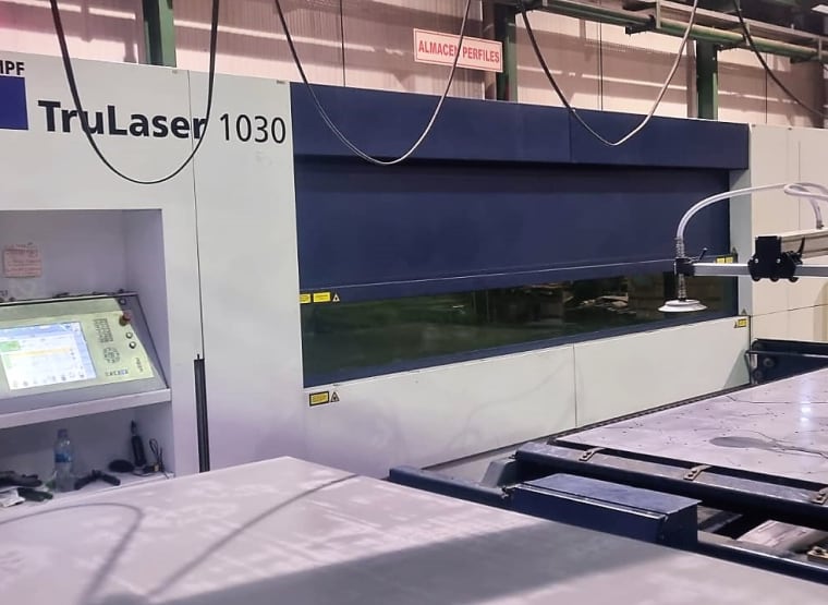 TRUMPF TruLaser 1030 L46 Fiber Laser Cutting Machine