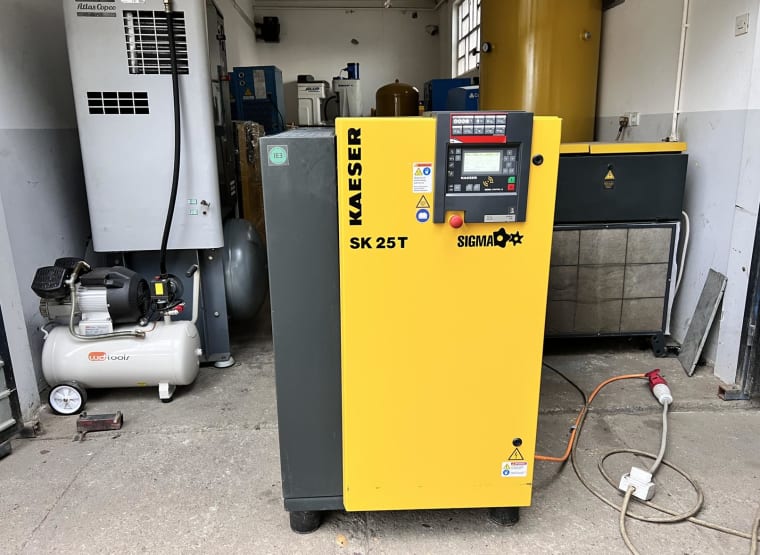 KAESER SK 25 T Screw Compressor with Integrated Air Dryer