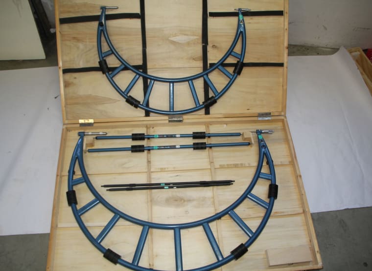 PREISSER 2 large outside micrometers