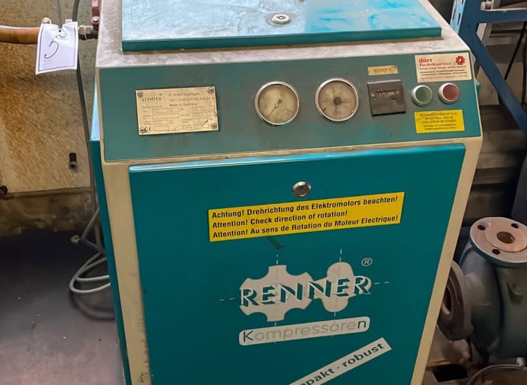 Compresseur à vis RENNER RS 7,5