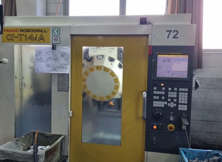 FANUC Robodrill Alpha-T14iA CNC-Vertikal-Bearbeitungszentrum