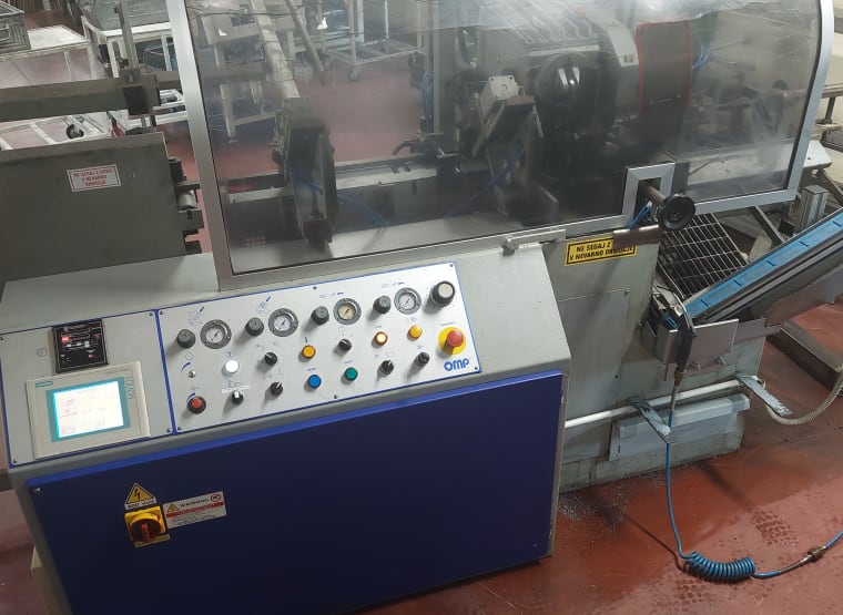Kotoučová pila OMP MATIC 315 CS se zásobníkem