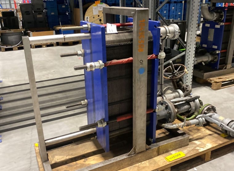 ALFA LAVAL M10BFM Heat Exchanger buy used