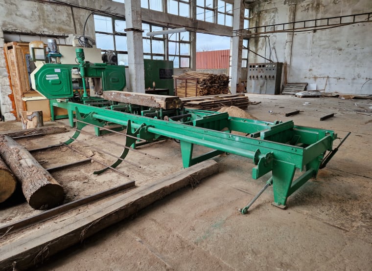 PEZZOLATO Timber Queen HD 800 ES Горизонтальная ленточная пилорама для бревен