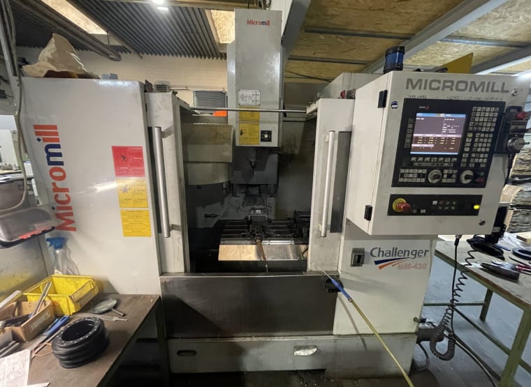 MICROMILL Challenger MM-430 Vertical Machining Centre