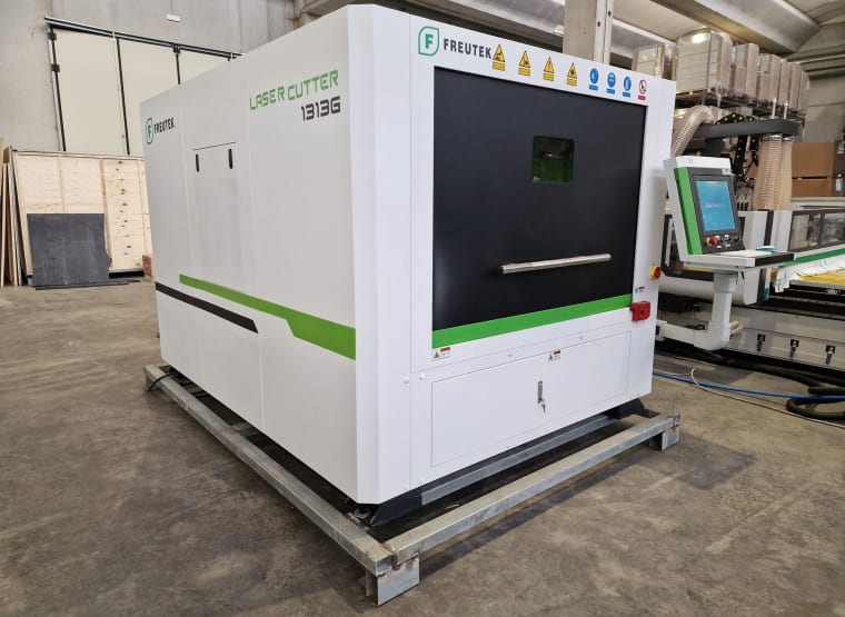 FREUTEK LMM0009 Fiber Laser Cutting Machine 1313G 1kW - Installation and testing services available on request