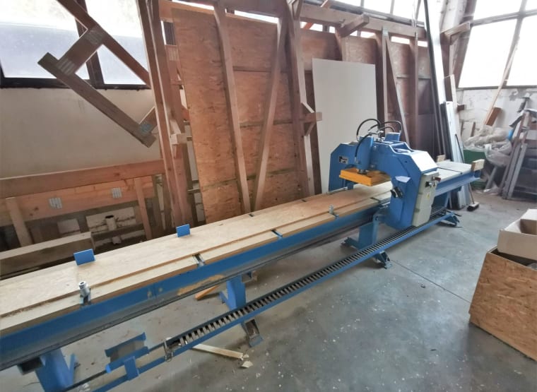 K.STROJ POSI-JOIST MANUAL-LIS Nagelbinderpresse
