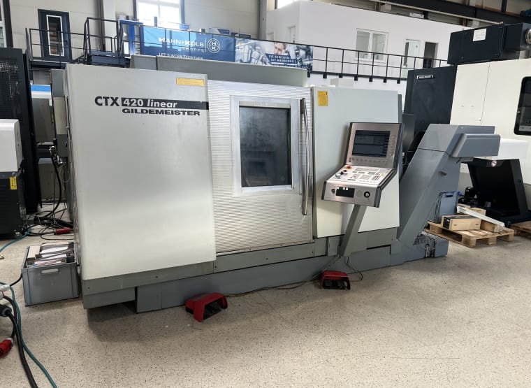GILDEMEISTER CTX 420 linear CNC Lathe
