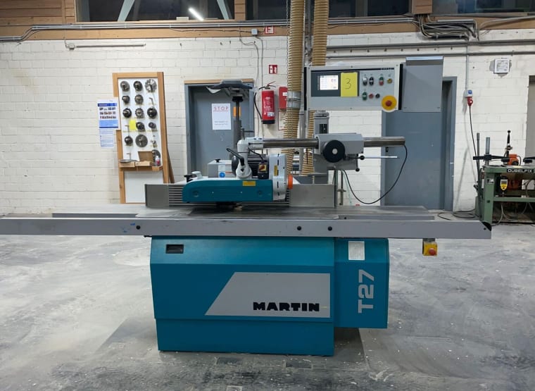 MARTIN T 27 Tilting spindle moulder