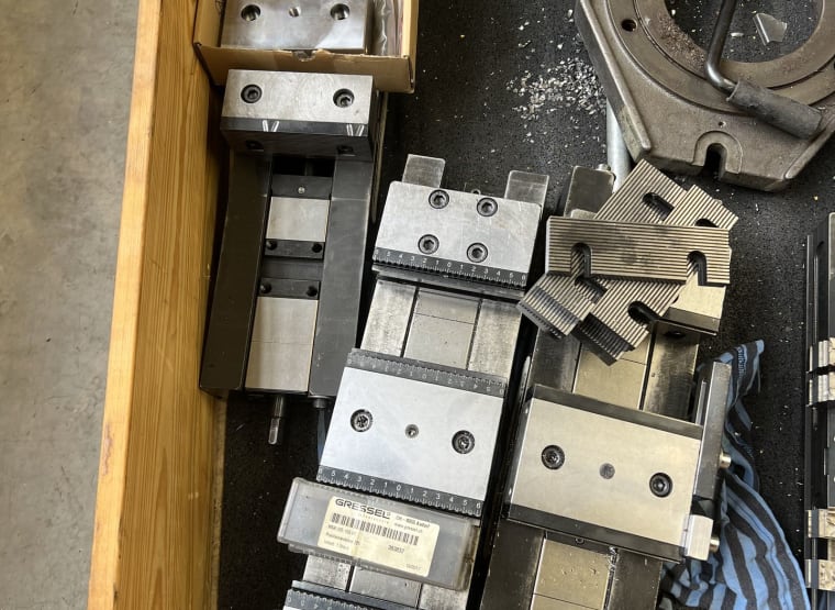 GRESSEL / SCHUNK DUOgrip 125 Schraubstöcke, 3 Stück