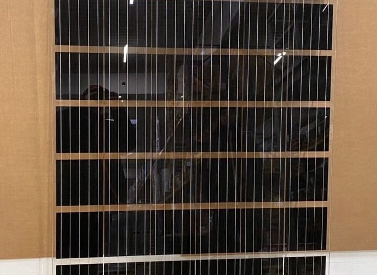 SONNENSTROMFABRIK Glas/Glas 315 Frameless 9.45 KWp Solar Panel - Made in Germany