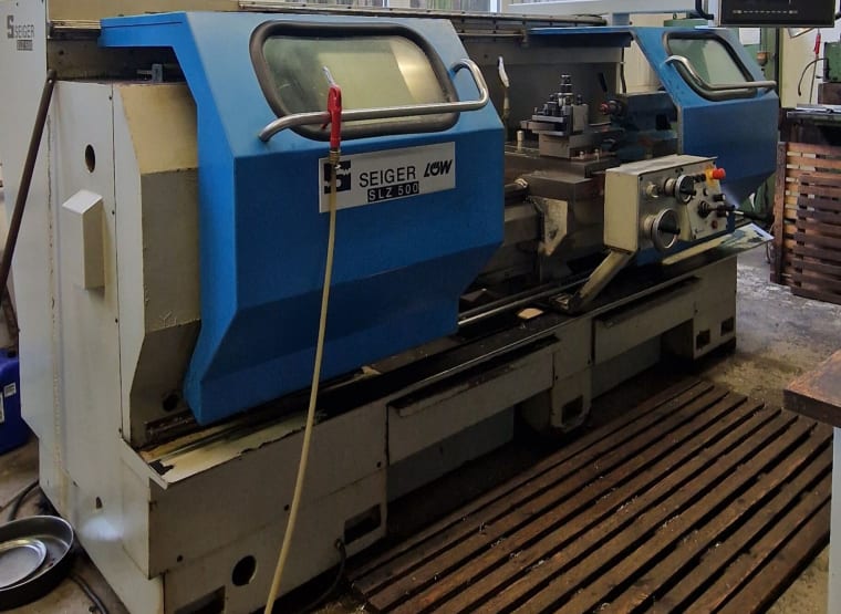 SEIGER SLZ 500 Cycle-Controlled Lathe