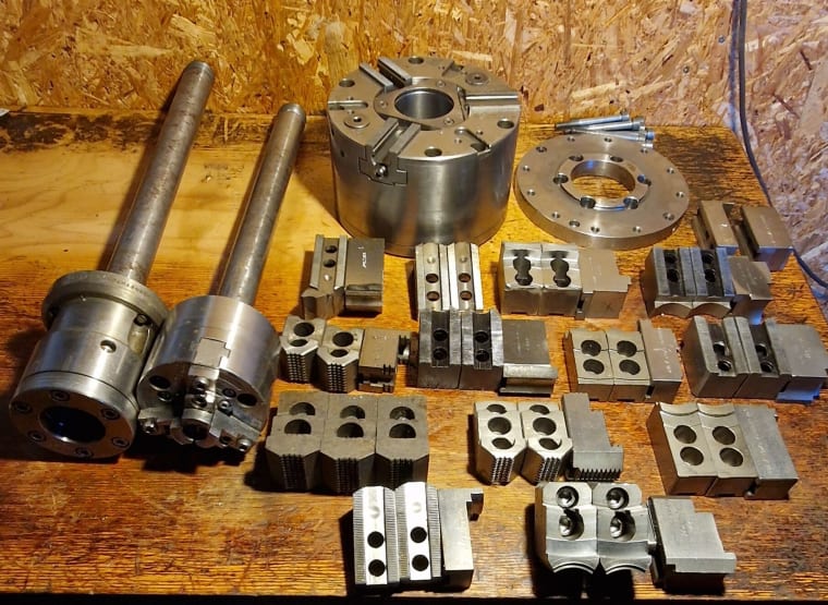 SMW AUTOBLOCK 210 HYBB-S Jaw Chuck with Accessories