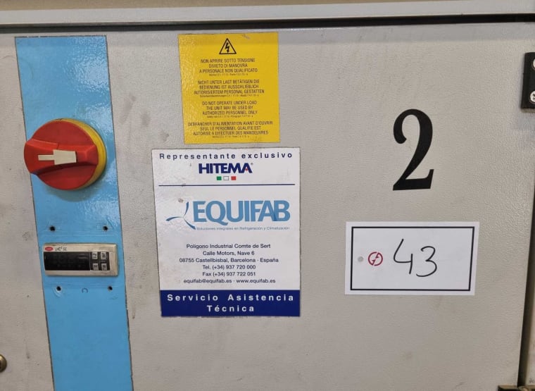 HITEMA ENR.055/PH Chiller: buy used