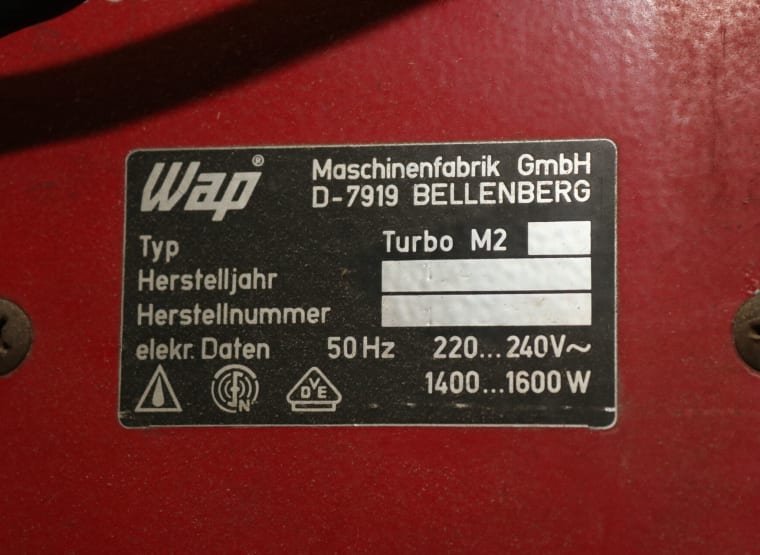 WAP TURBO M2 Industrial vacuum cleaner buy used