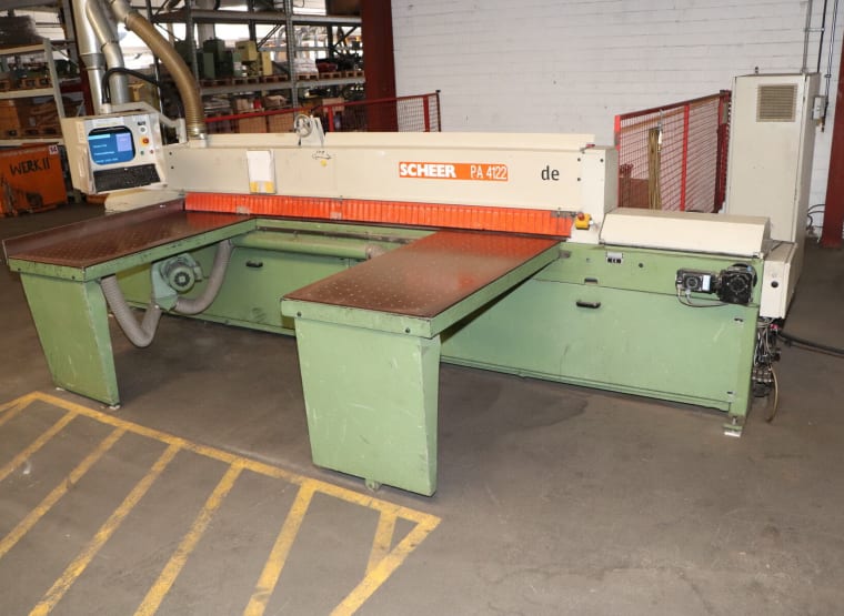 SCHEER PA 4122 Panel Saw horizontal