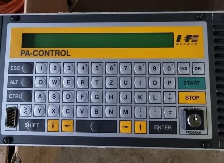 EF WERNER PACONTROL CPU4 Positioning and Sequence Control