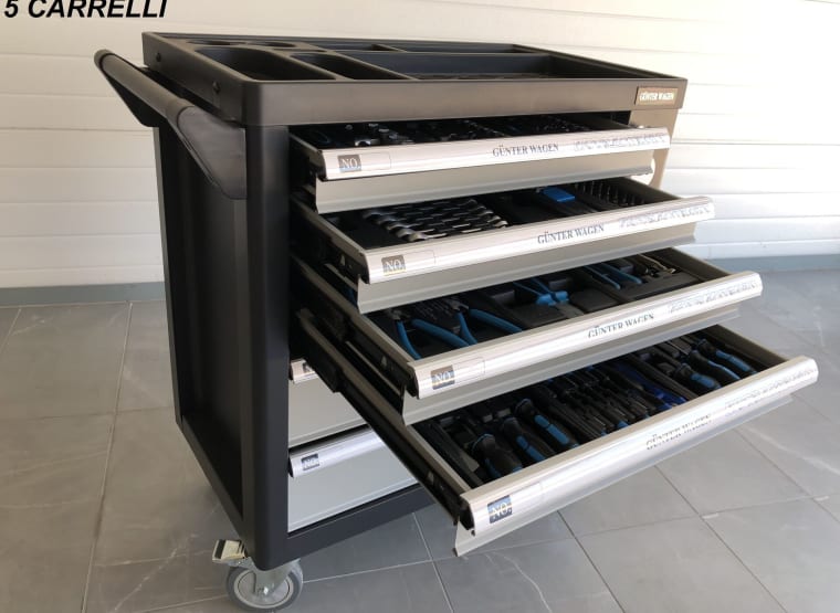 GERMANY TOOLS Posten 5 Werkzeugwagen