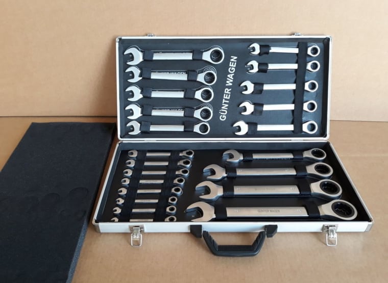 Toolbox With Socket Wrenches