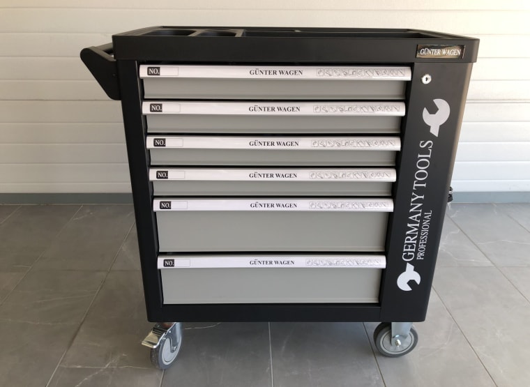GERMANY TOOLS Complete Tool Trolley
