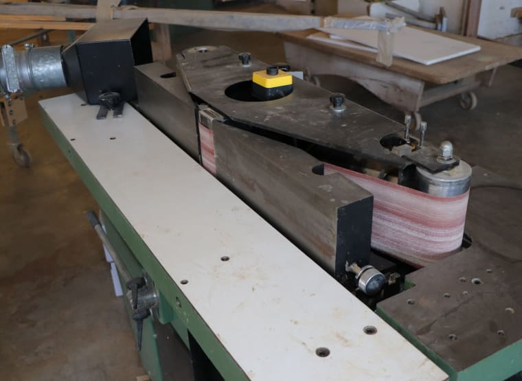 SAMCO UNILEV 15 Edge Sanding Machine with Belt Oscillation