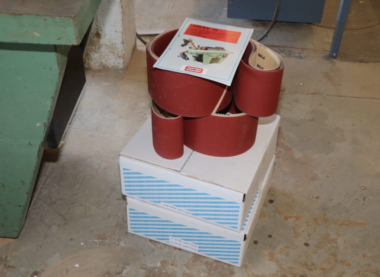 SAMCO UNILEV 15 Edge Sanding Machine with Belt Oscillation