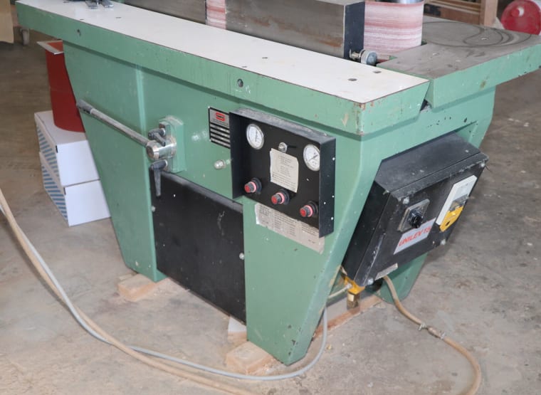 SAMCO UNILEV 15 Edge Sanding Machine with Belt Oscillation