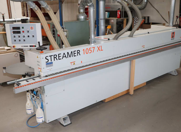 HOLZ-HER Streamer 1057 XL Edge Banding Machine with Jointing Cutter