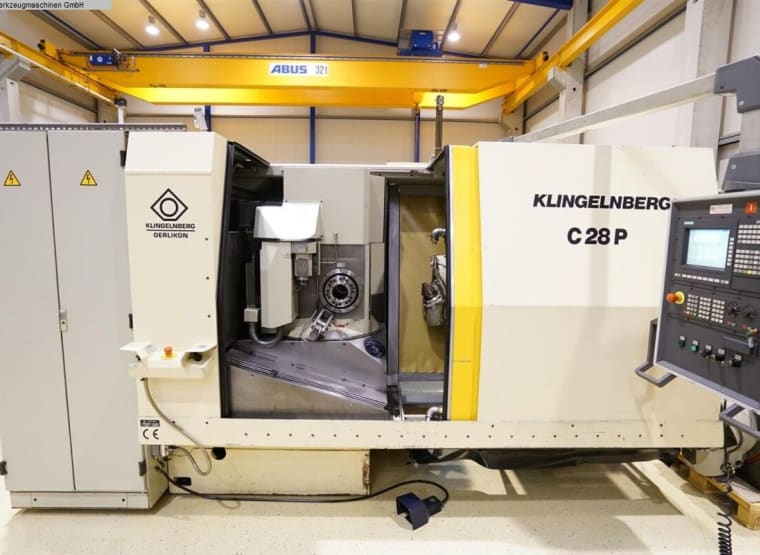 KLINGELNBERG C 28 P steht bei Hollmann in Hilden spiral bevel gear cutting machine