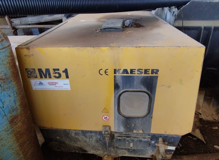 KAESER M51 PORTABLE AIR COMPRESSOR