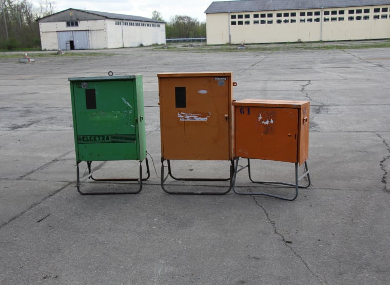 ELEKTRA/ MERZ Baustellen Stromverteiler