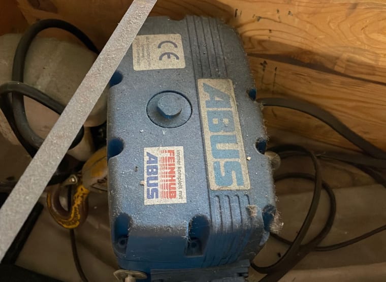 ABUS electric chain hoist buy used