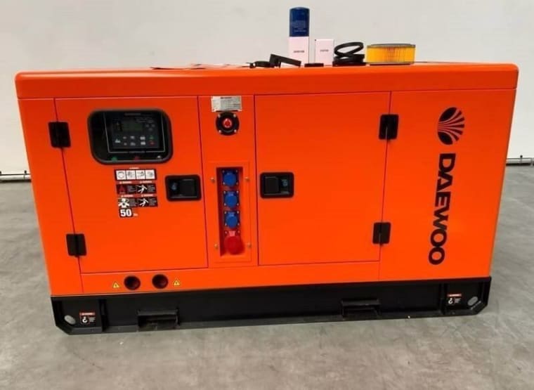 DAEWOO Dagfs25 noodstroomaggregaat 25KVA begagnat