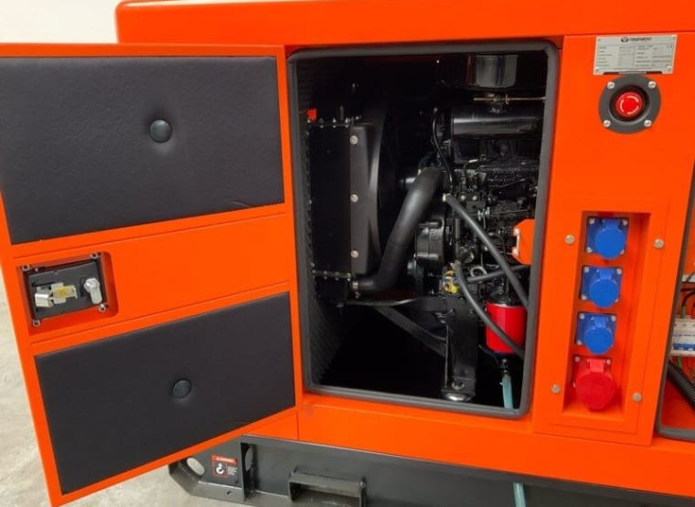 DAEWOO Dagfs15 noodstroomaggregaat 15KVA begagnat