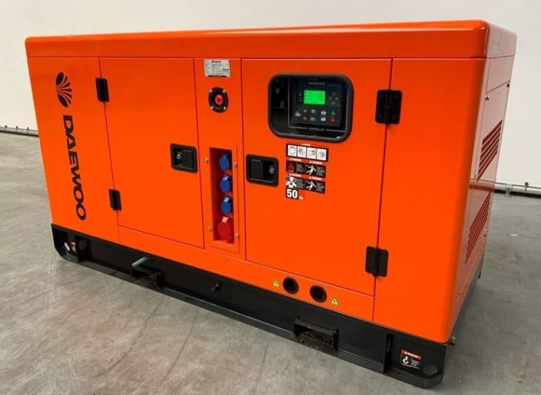 DAEWOO Dagfs50 noodstroomaggregaat 50KVA begagnat