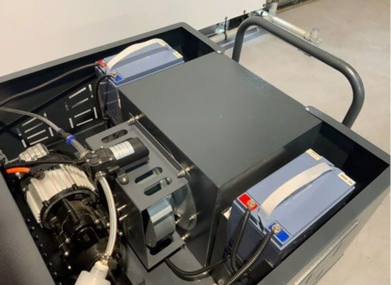 EP ZL-T1250 veegmachine, zelfrijdend EP ZL-T1250