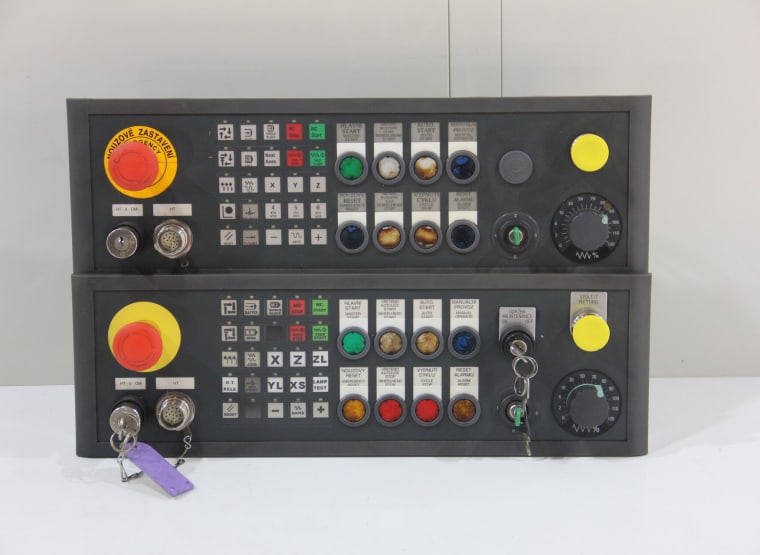 SIEMENS 6FC5303-1AF00-1AA1 2 pc push-button panel